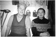 Михаил Фомин (справа)